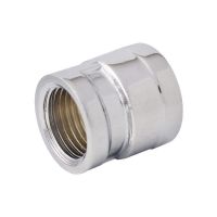 Муфта переходная резьбовая хромированная 3/4"x1"